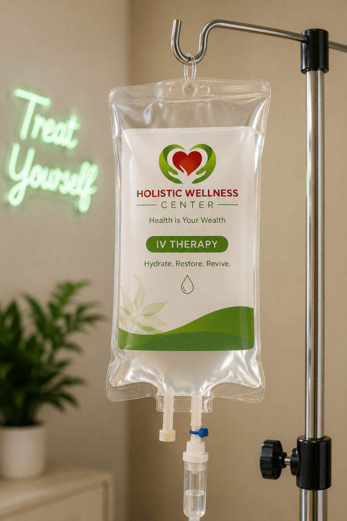 IV vitamin therapy at Holistic Wellness